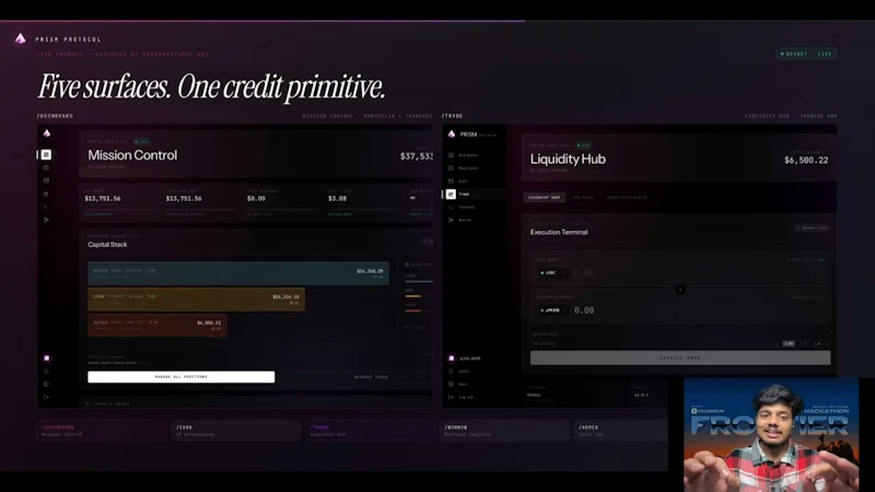 Prism protocol screenshot 1 (video preview)