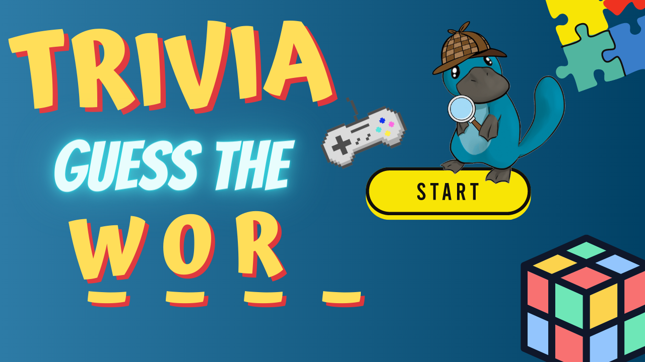 Trivia Game - Product Hunt launch logo and brand identity