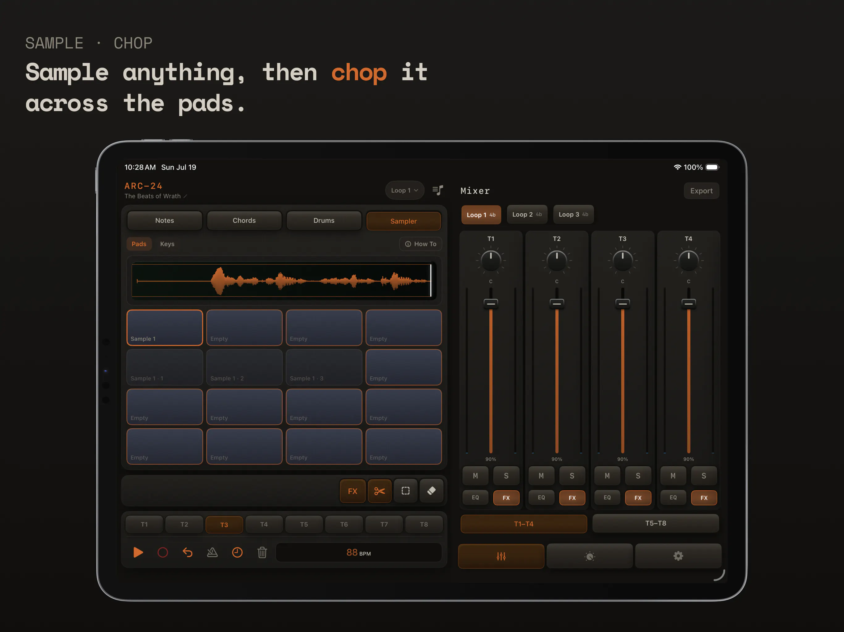 ARC-24 Multitrack Groovebox for iOS screenshot 6
