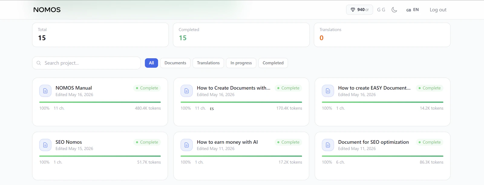 NomosDoc screenshot 3