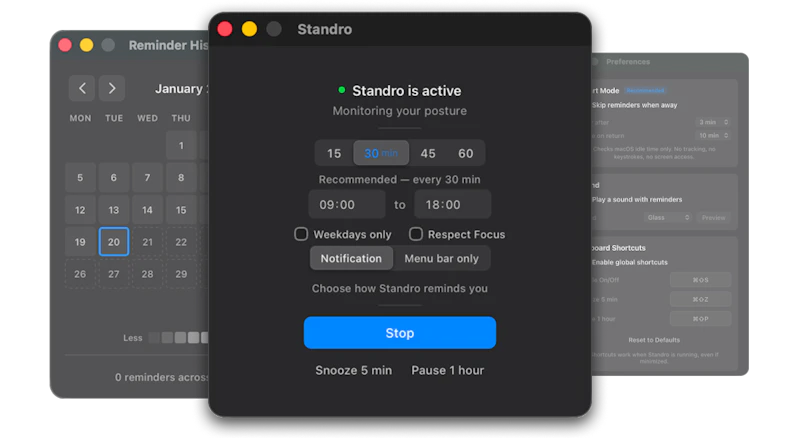 Standro screenshot 2