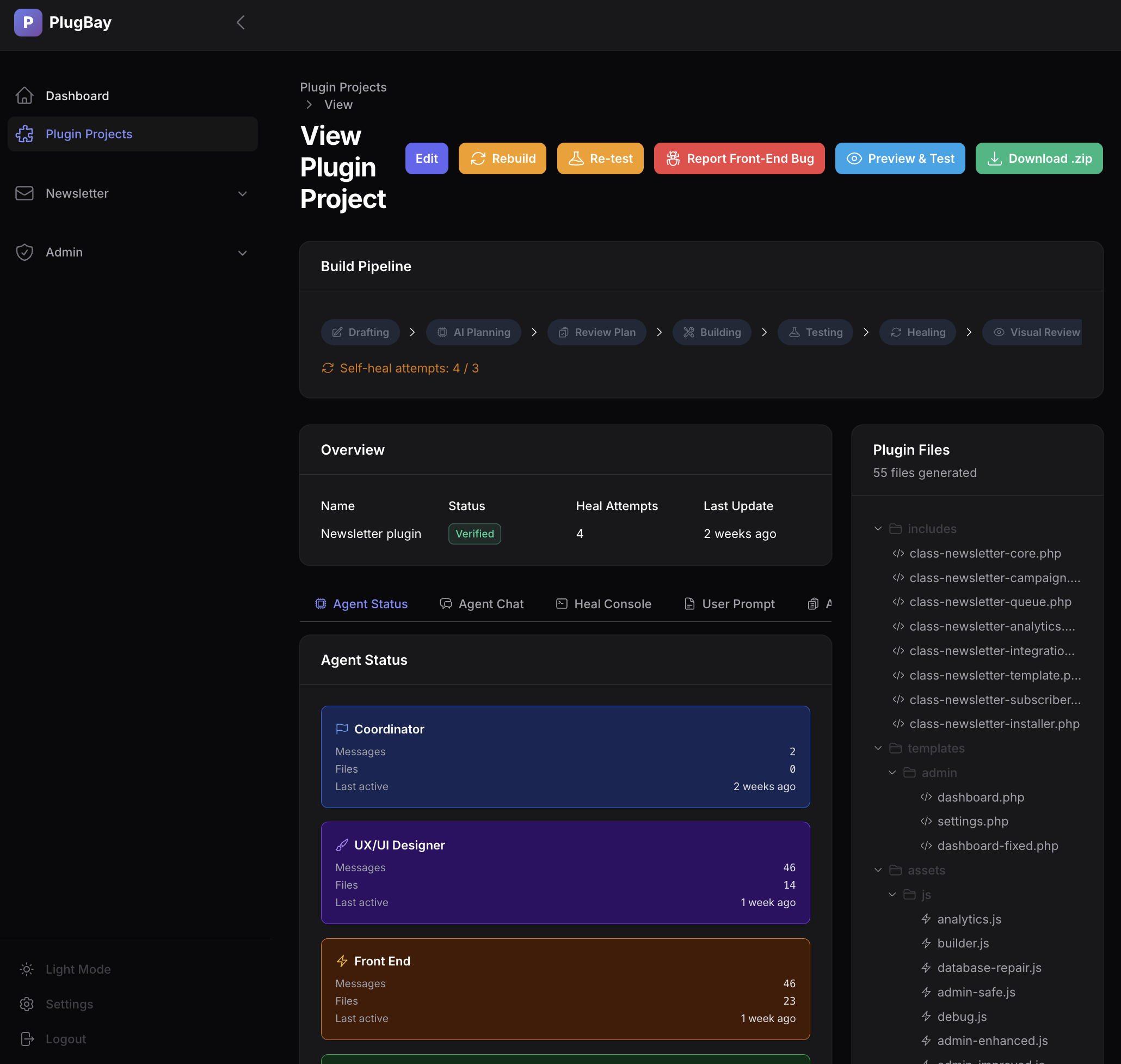 PlugBay: AI WordPress Plugin Builder gallery image