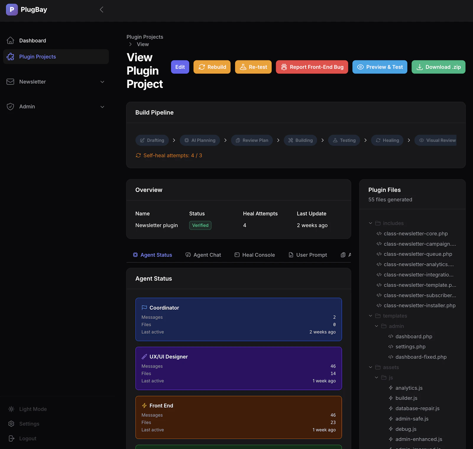 PlugBay: AI WordPress Plugin Builder screenshot 2