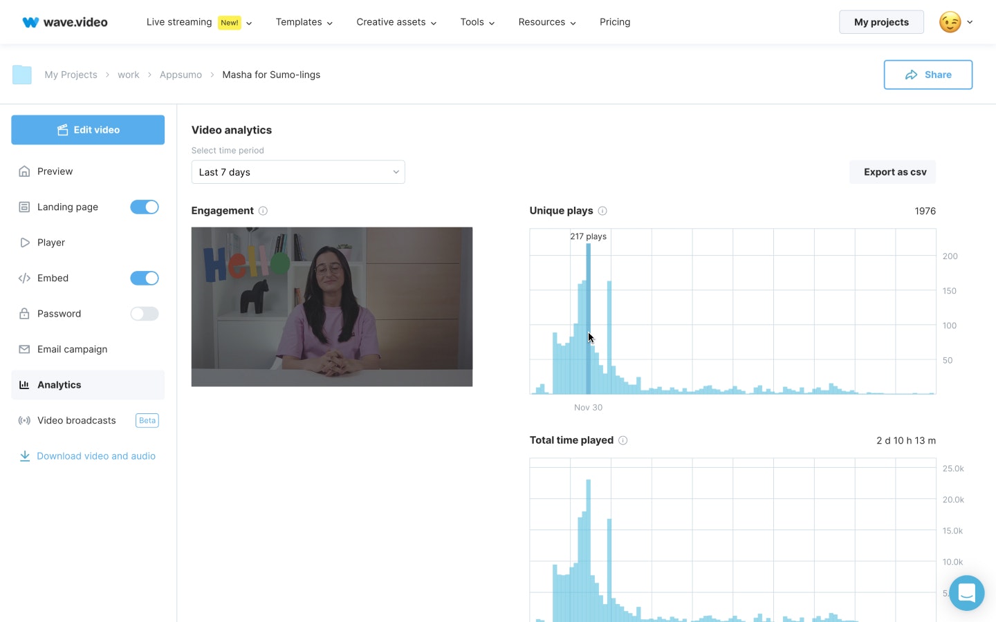 Media Video lưu trữ cách bạn muốn - Lưu trữ, máy chủ, nhúng và phân phối video của bạn. 5