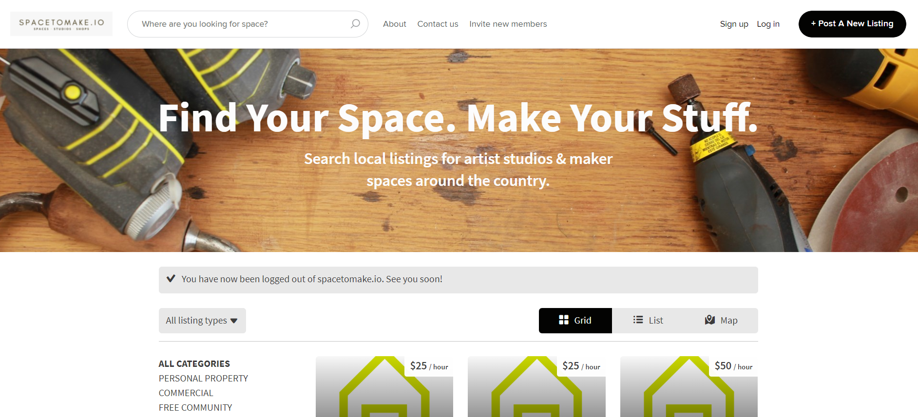 Spacetomake.io gallery image