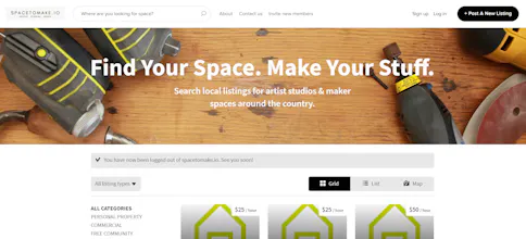 Spacetomake.io gallery image