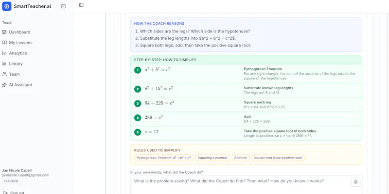 SmartTeacher.ai — Teacher screenshot 9