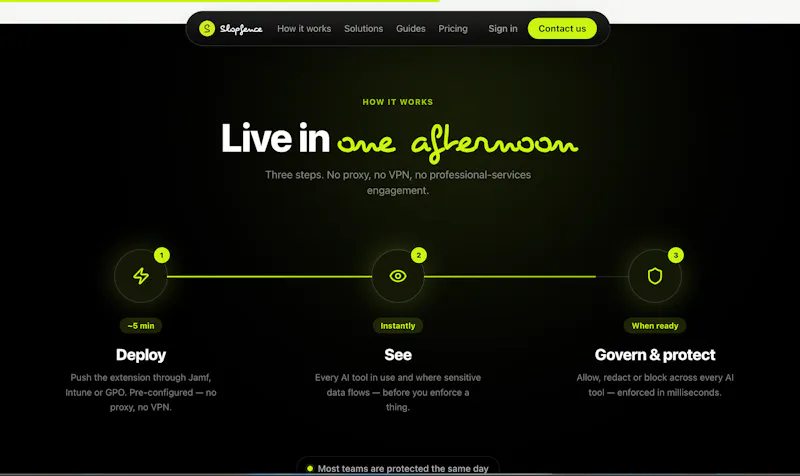 SlopFence screenshot 2