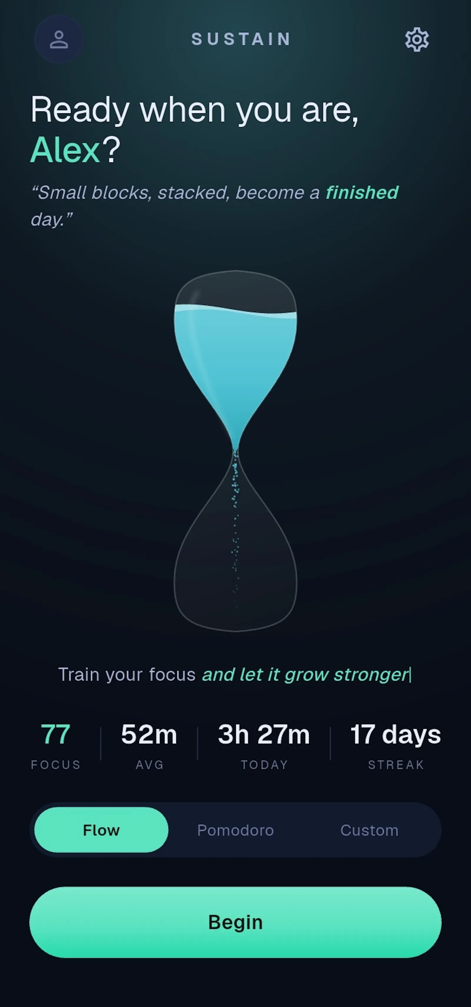 Sustain: Focus & Study Timer screenshot 9