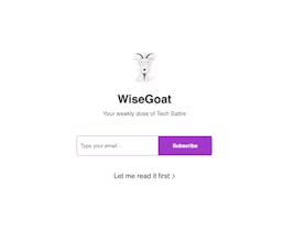 WiseGoat gallery image