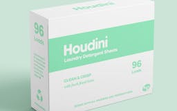 Houdini Laundry Detergent Sheets media 1