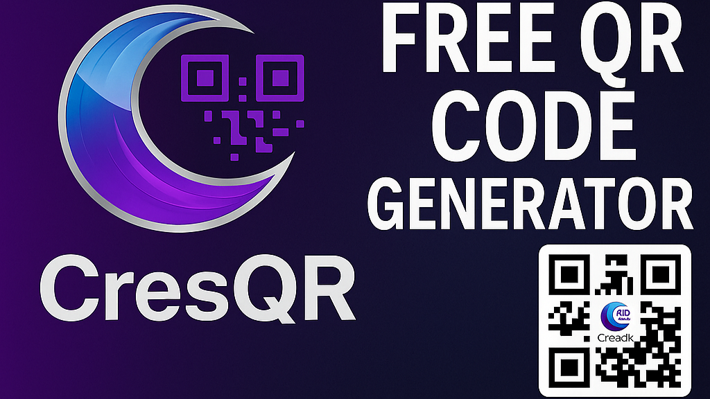 Cresqr - Benutzerdefinierte Logo -QR -Codes mit Schutz. Medien 2