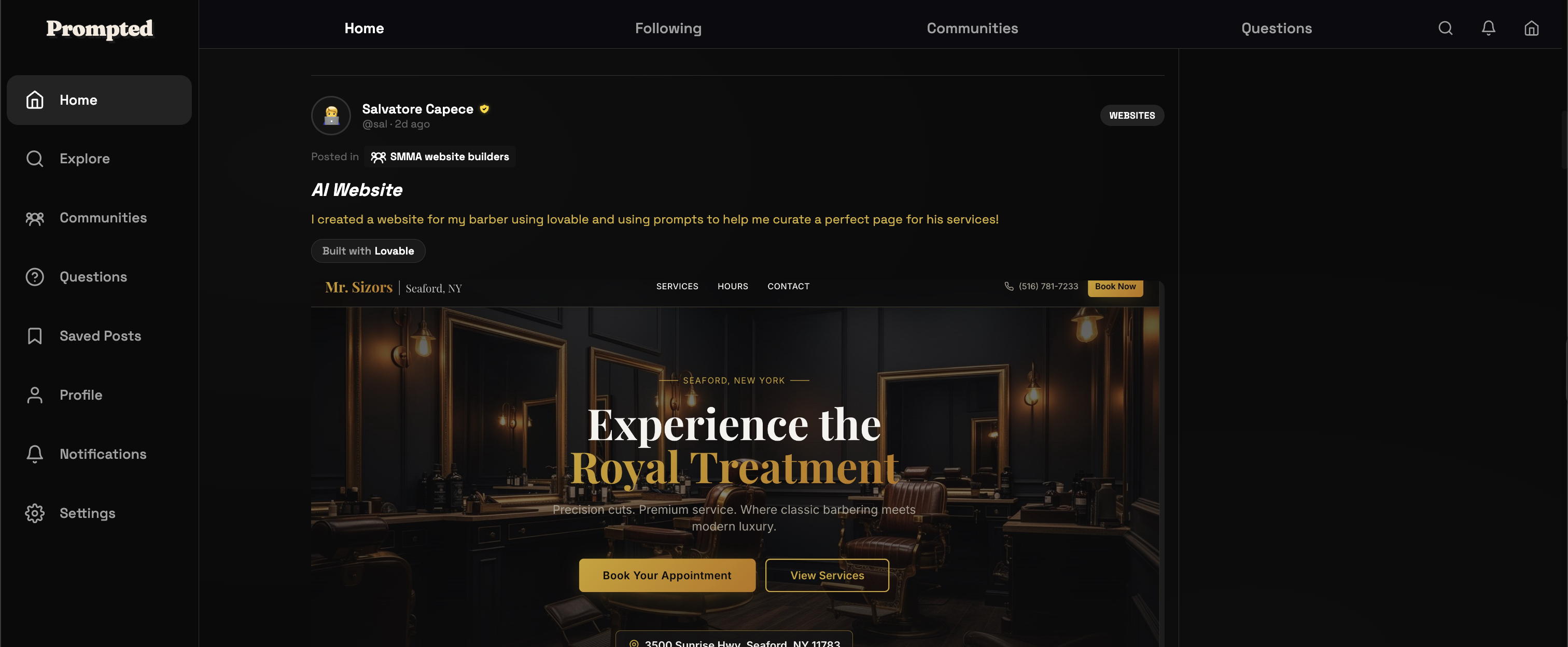 Prompted gallery image