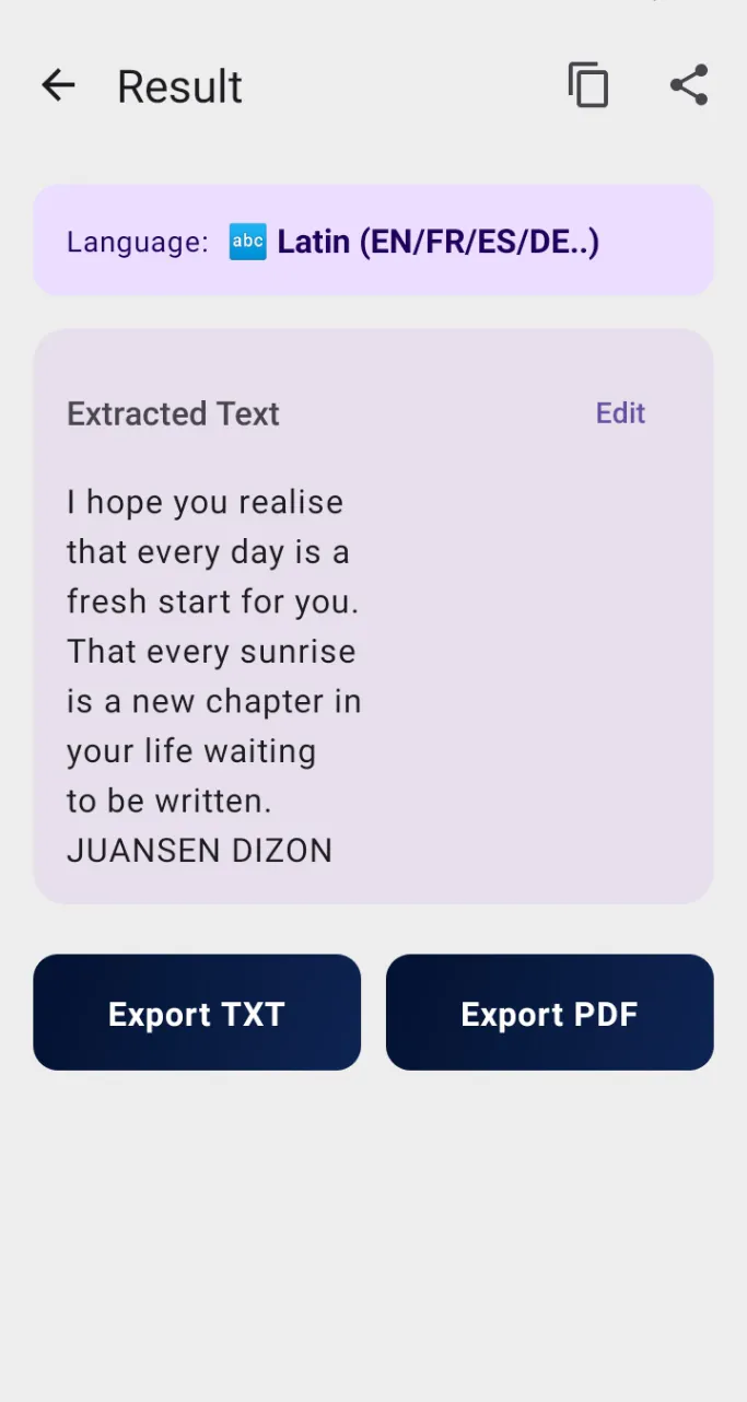 ToText - Image to Text OCR gallery image