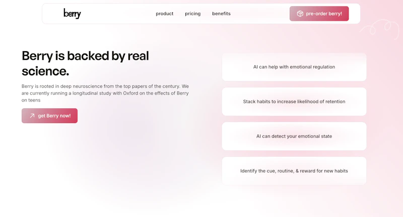 Berry screenshot 7