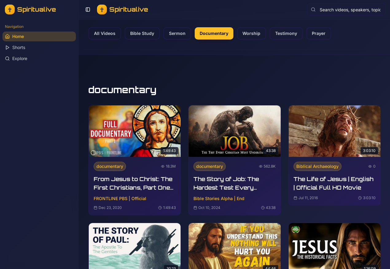 Spiritualive - Daily Christian videos — sermons, worship & short devotions. media 2