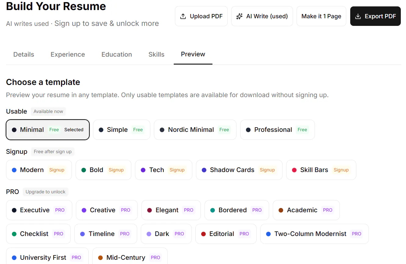 AIResumeCV gallery image