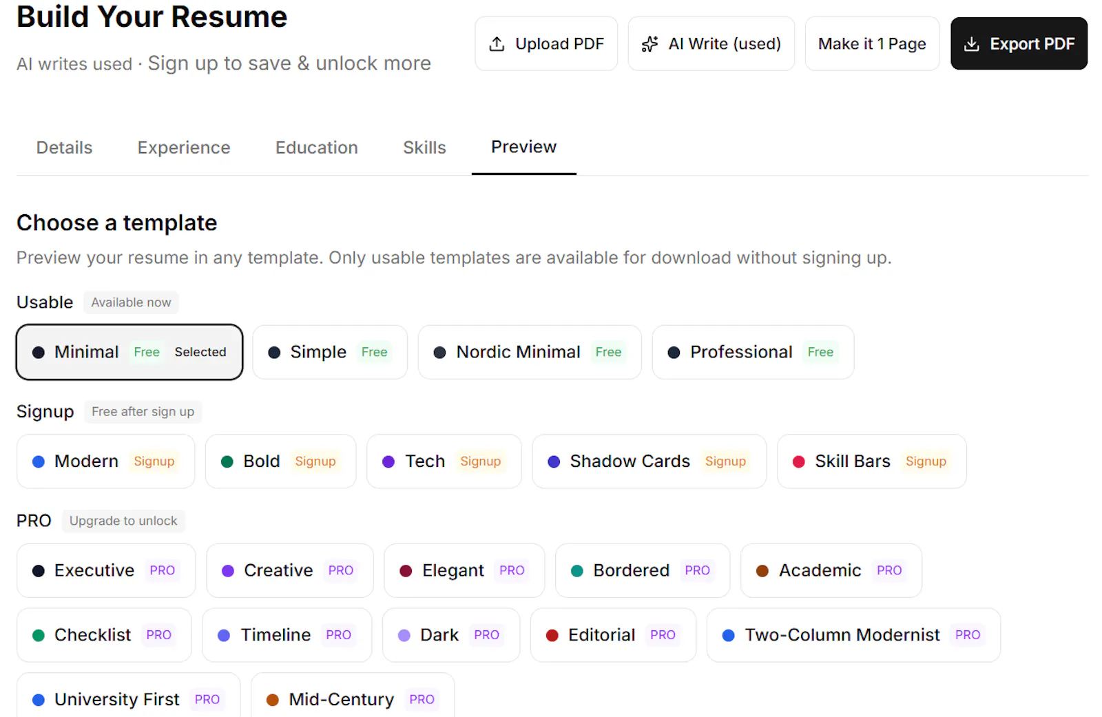 AIResumeCV screenshot 3