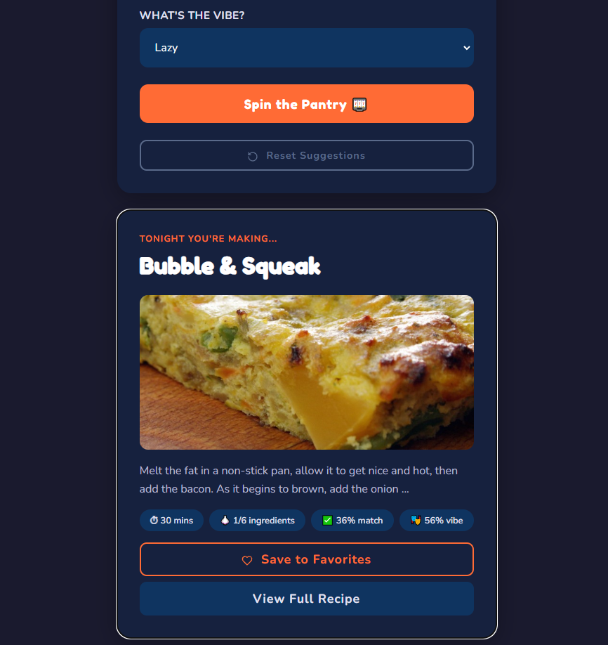 Pantry Roulette gallery image