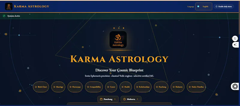 Karma Astrology screenshot 1