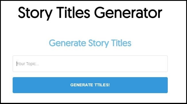 Media Generator tajuk cerita - Membuat naratif yang sempurna 2