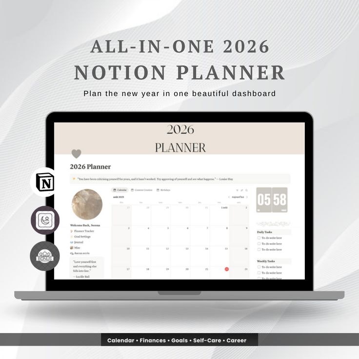 2026 All-in-One Notion Planner