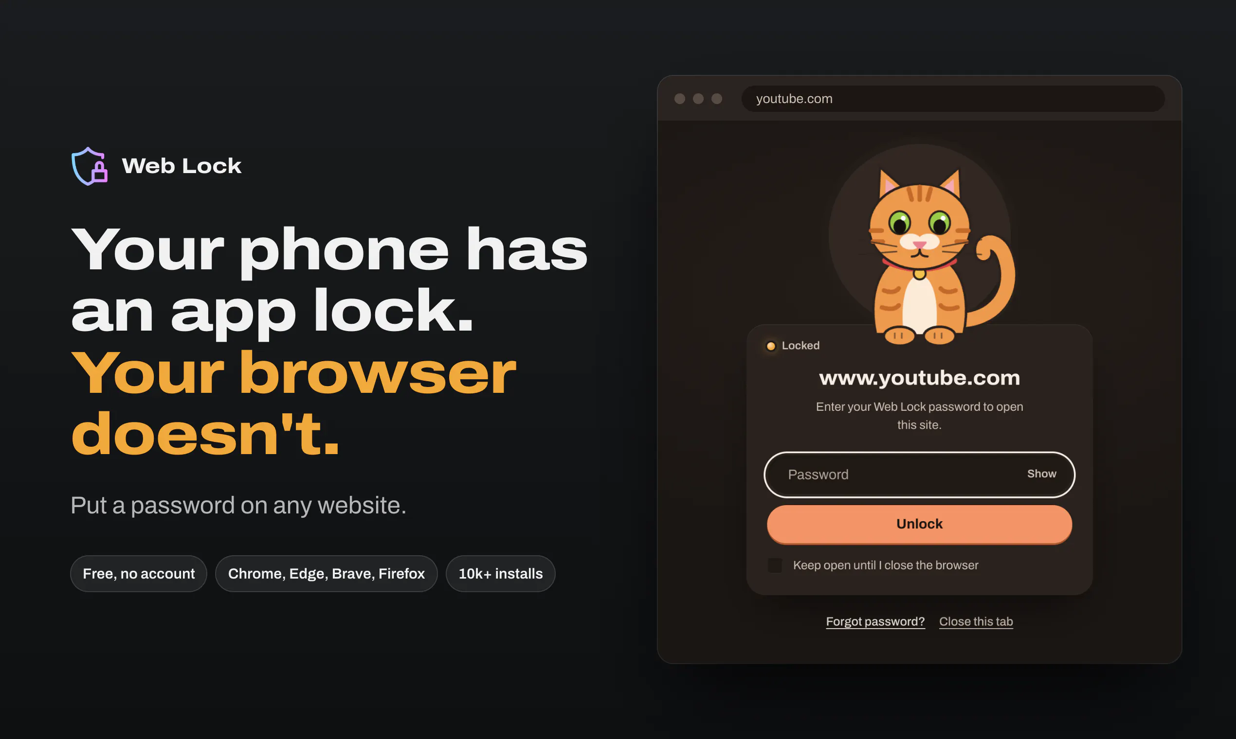 Web Lock gallery image