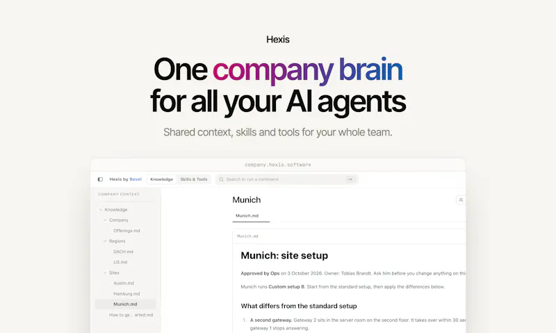 Hexis Cloud screenshot 2