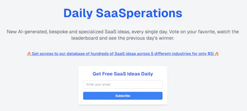 Daily SaaSpiration gallery image