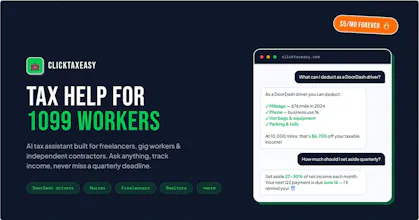 ClickTaxEasy, Gig Worker Taxes gallery image
