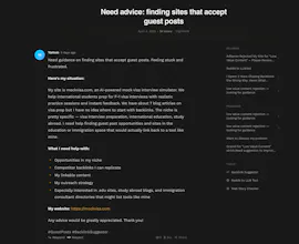 Backlink Suggestor gallery image