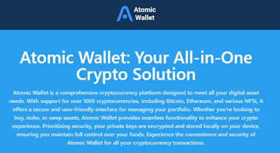Atomicwallet gallery image