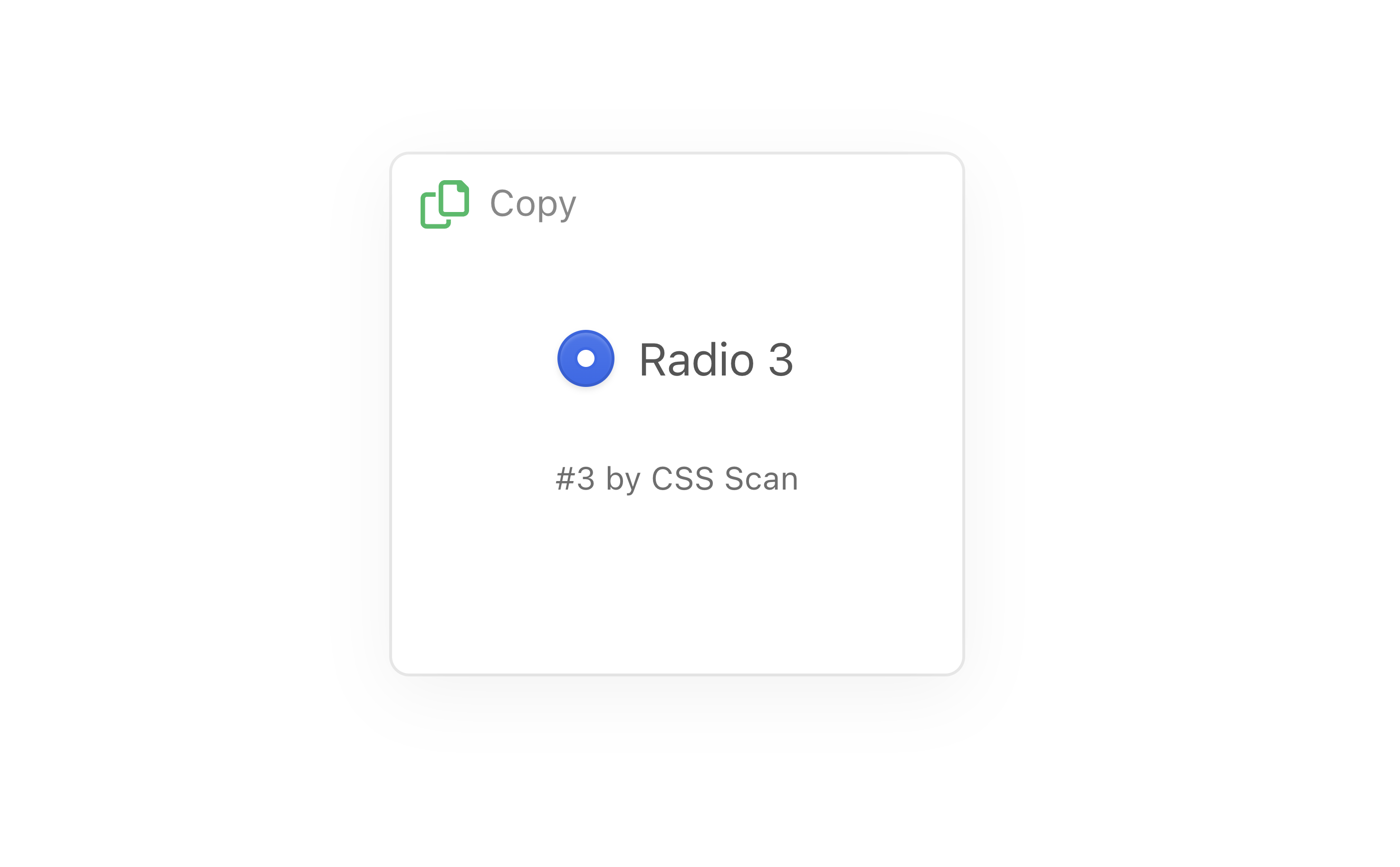 Beautiful CSS Radios by CSS Scan media 3