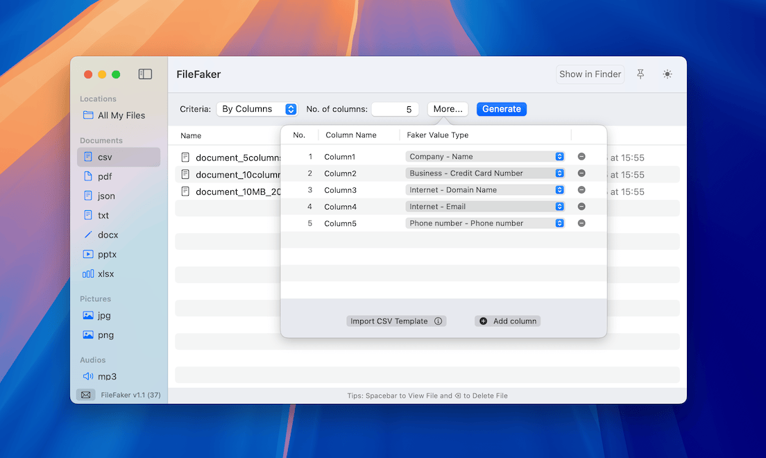 Mídia 3 de FileFaker