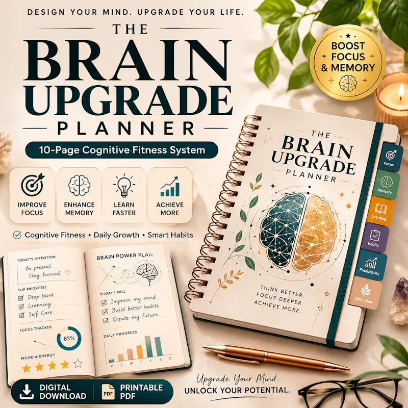 The Brain Upgrade Planner |Think Smarter screenshot 3
