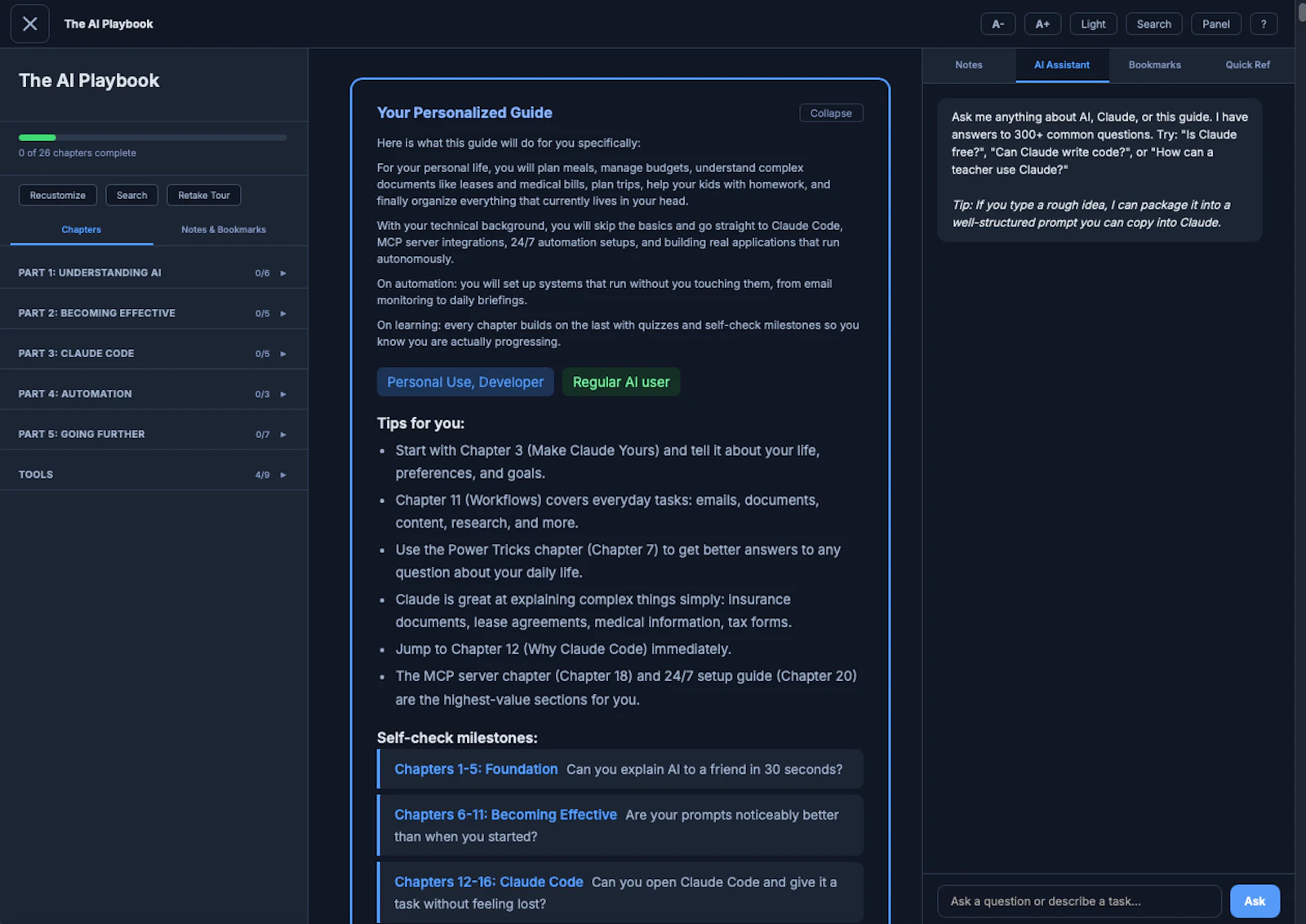 The AI Playbook screenshot 2