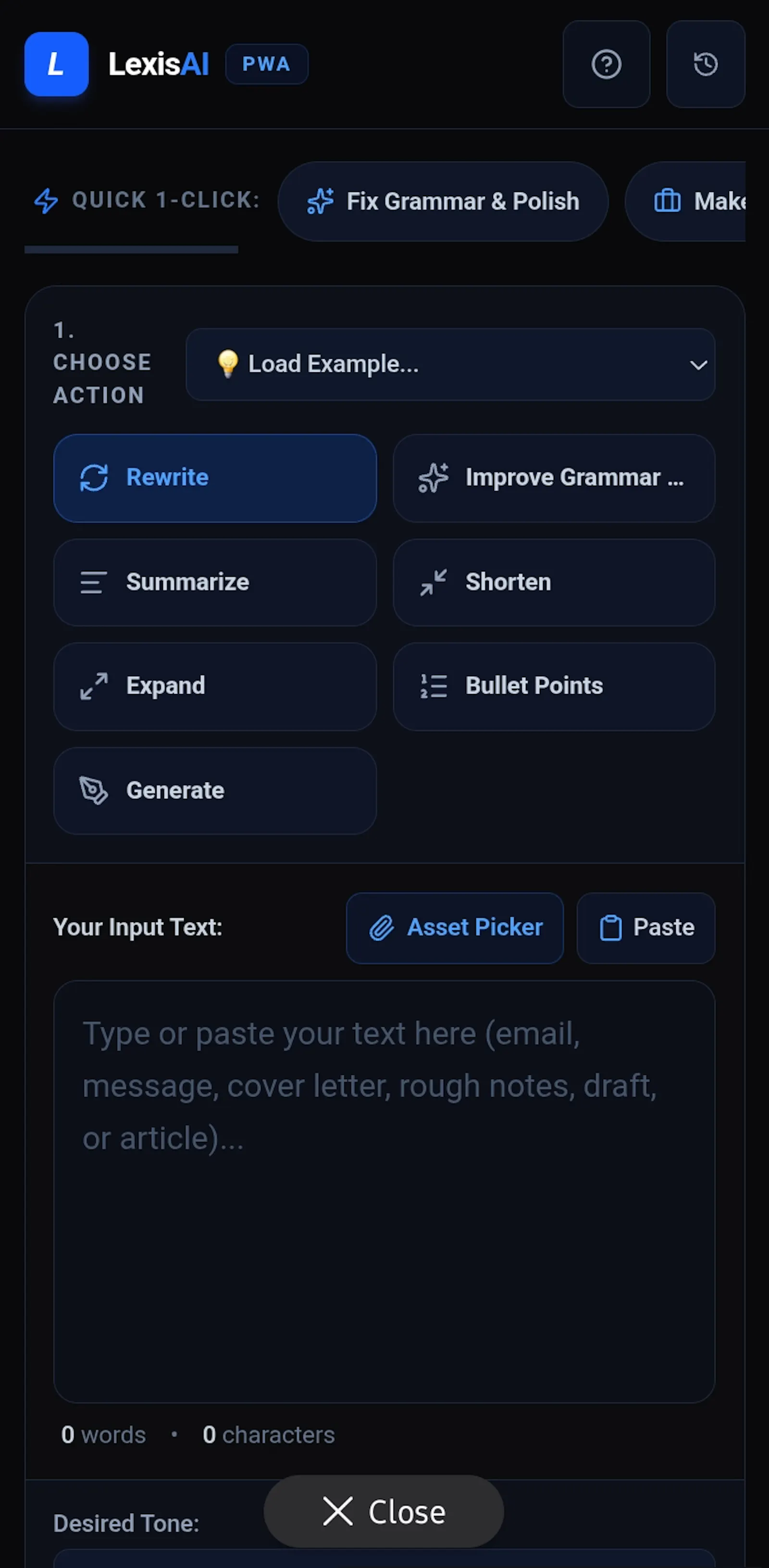 LexisAi screenshot 2