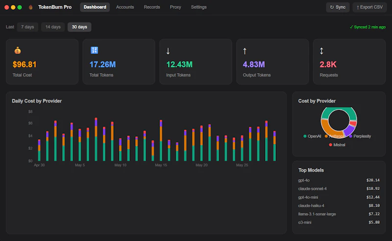 TokenBurn Pro screenshot 2