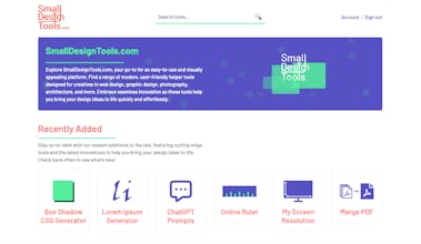 Small Design Tools gallery image