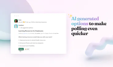 Geekbot Polls gallery image