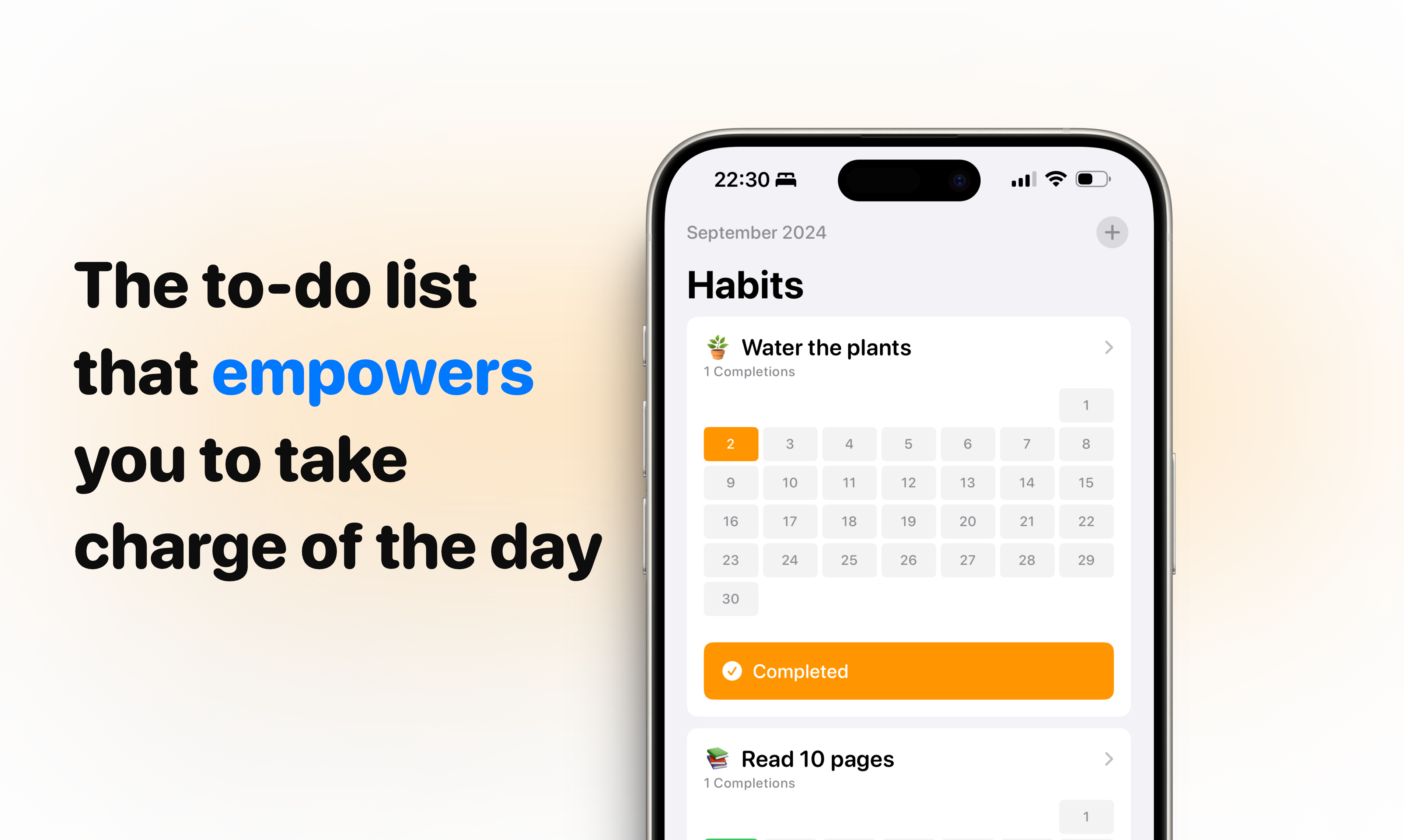 Today App: Habits media 2
