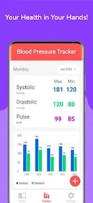 Tracker de tension artérielle media 7