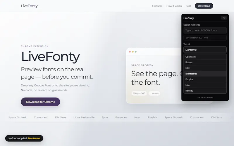LiveFonty screenshot 3