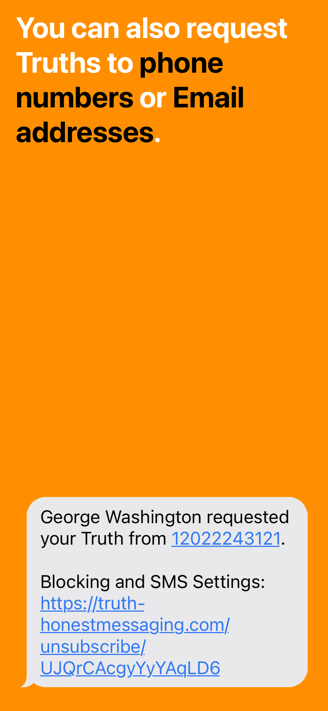 Truth - Honest Messaging gallery image