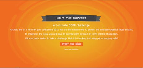 A 60 Second Gamified GDPR Awareness Quiz gallery image