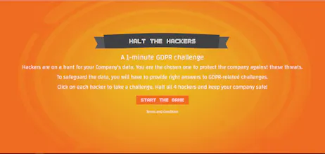 A 60 Second Gamified GDPR Awareness Quiz gallery image