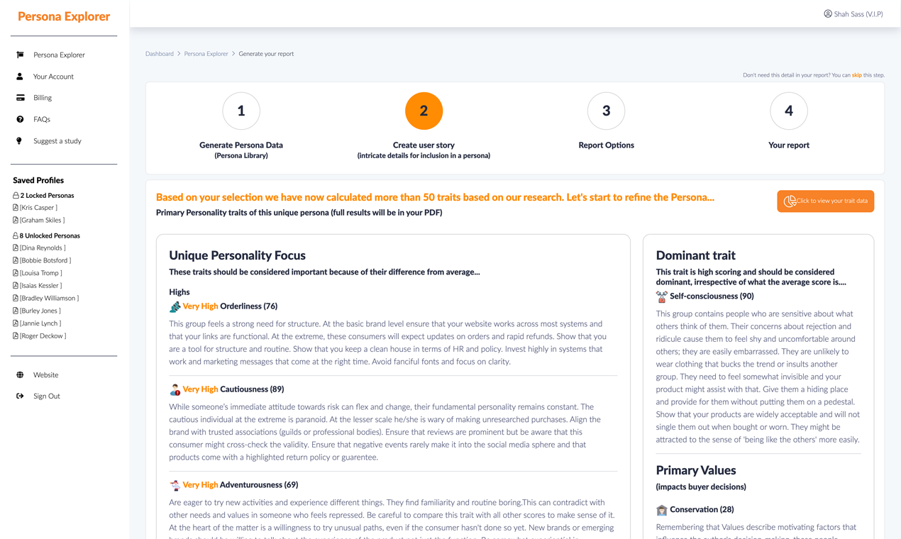 Persona Explorer gallery image