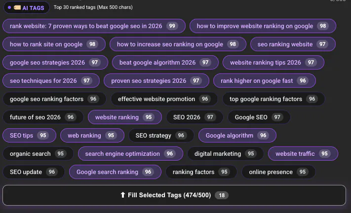 Vidools AI - YouTube Creator Tool gallery image