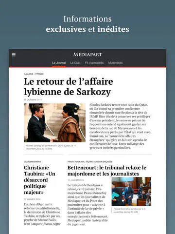 New Mediapart app gallery image