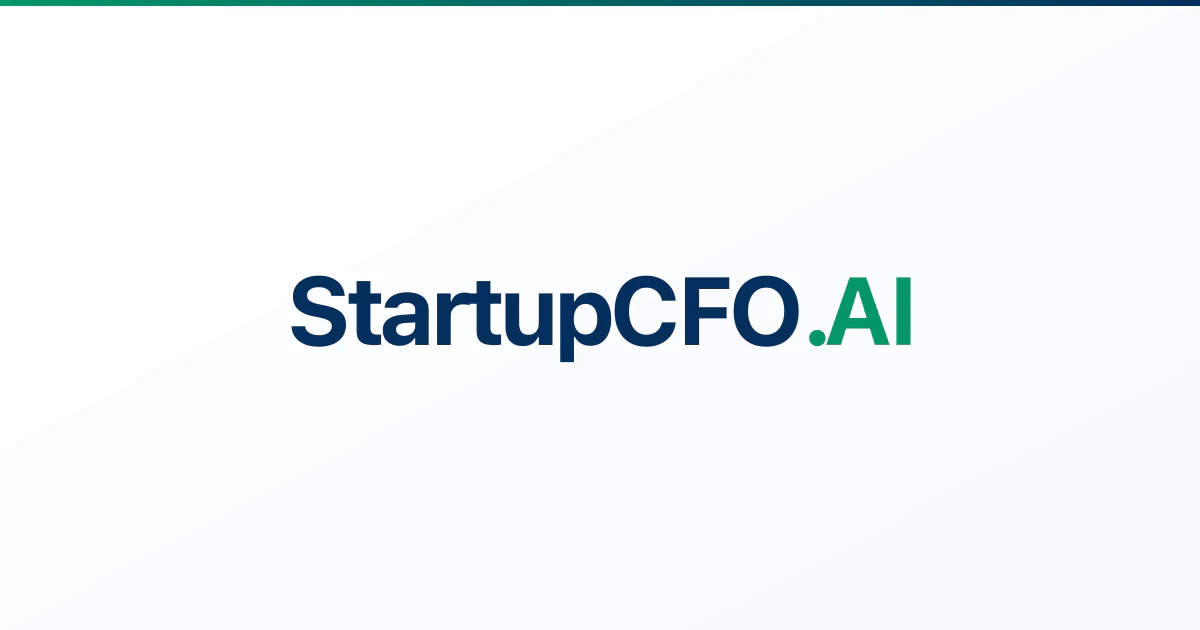 StartupCFO.AI Finance Stack for Startups